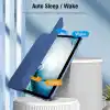 UnDePlus iPad 11.Nesil A16 11inç/10.Nesil 10.9inç ile uyumlu Kılıf Flip Cover Kalem Bölmeli PC Case
