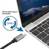 Daytona HC-01 Type-C to 4K Ultra Full HD HDMI USB-C Tak Çalıştır Macbookile ipadile telefon ile uyumlu Görüntü Aktarım Kablosu-1.8m