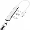 Coverzone Type-c To USB Hub 4 Port Çoklayıcı Macbook İle Uyumlu Çoğaltıcı Adaptör