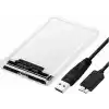 Alfais 4266 2.5 Usb 3.0 Harici Ssd Harddisk Şeffaf SataTaşınabilir Hdd Kutusu