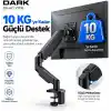 Dark VM18 1 Adet Monitör Takılabilen 13-32 Uyumlu Amortisörlü, Masa Monte Monitör Kolu (DK-AC-VM18)
