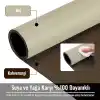 Klasse Çift Renk Dikişli PU Deri Masa Matı 80x40 Cm Mousepad, Su Geçirmez Masa Sümeni, Çift Taraflı Kullanım, Dizüstü Bilgisayar/Ofis/Ev için, Kaymaz Taban (Bej Ve Kahverengi)