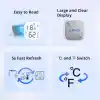 SONOFF SNZB-02D ZigBee LCD Ekranlı Akıllı Sıcaklık ve Nem Sensörü | SNZB-02D