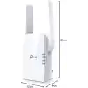 TP-Link RE705X, AX3000 Mbps Wi-Fi 6 Menzil Genişletici, Geniş Bant Güçlendirici, 1 Gigabit Bağlantı Noktalı Hotspot, 160 MHz Kanallar, Dahili Access Point Modu