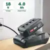 Bosch Home and Garden Akü PBA 18 V 4,0 Ah - PowerPlus (1 akü 18 V 4,0 Ah, 18 V sistem, bir kutuda teslimat)