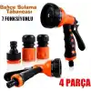 Orret Home 7 Fonksiyonlu Bahçe Sulama Tabancası, 4 Parça Hortum Bağlantı Setli Fıskiye, Ayarlanabilir Su Püskürtme Başlığı, Çim, Bitki, Araç Yıkama ve Bahçe Kullanımı İçin