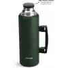 Stevig 4 Camp Klasik Vakumlu Kulplu Çelik Termos 1.5 LT. Green ST-206