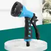 Orret Home 7 Fonksiyonlu Bahçe Sulama Tabancası, 4 Parça Hortum Bağlantı Setli Fıskiye, Ayarlanabilir Su Püskürtme Başlığı, Çim, Bitki, Araç Yıkama ve Bahçe Kullanımı İçin