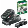 Bosch Home and Garden 18 Volt Akü ve AL 1830 CV Şarj Cihazı Başlangıç Seti, 2.5 Ah Akü, 300l/saat Debi, 0.365 kg