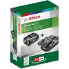 Bosch Home and Garden 18 Volt Akü ve AL 1830 CV Şarj Cihazı Başlangıç Seti, 2.5 Ah Akü, 300l/saat Debi, 0.365 kg