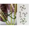 Bitki Gövde Destek Ve Sabitleme Klipsi Dikey Büyüme Için Pratik & Bitki Tutucu 5 Adet 4lü Set