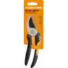 Fiskars Bypass M Bahçe Makası, Masif, P321, Taze dallar ve çalılar için, Yapışmaz kaplama, Paslanmaz çelik bıçaklar, Uzunluk: 20,1 cm, Siyah/Turuncu, 1057162