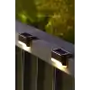 4 lü Solar Köşebent Led Bahçe Lambası Güneş Enerjili Şarj Edilen Merdiven Veranda Bahçe Yolu 1430