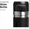 STANLEY Quick-Flip Termos 0.47 Litre - Siyah | Paslanmaz Çelik