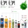 Çiçek Sulama Damlama Sistemi, (10’lu Paket), Sadece Gazlı İçecek Şişeleri ile Uyumludur,