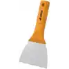 Eltos Saptak Spatula, Çelik Uçlu Spatula, Ergonomik Plastik Saplı, Dayanıklı Güçlü Yapı, Alçı, Boya, Macun Uygulama Malası, İnşaat, Hırdavat, Profesyonel El Aleti (100 mm)