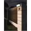 Bahçe Aydınlatması Led Işık 25cm E27 Duylu Zita Ultra Şapkalı Bahçe Duvar Aplik Su Geçirmez