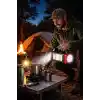 Solar LED Kamp Feneri,, 8 LED Ultra Parlak Taşınabilir Kamp Lambası,, Kamp, Balıkçılık, Acil Durum ve Outdoor Kullanım İçin, Kırmızı,Gold karışık (Asorti) renk