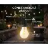 Solar ve Type-C Şarjlı Kamp Lambası | 3 Kademeli Işık, Şarj Göstergeli, Asılabilir Suya Dayanıklı Çadır ve Doğa Feneri