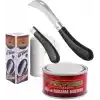 TELVESSE Desan Eğri Aşı Bıçağı + Aşı Macunu + Aşı Bandı (3lü Paket)
