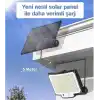 Greentech Güneş Enerjili, Hareket Sensörlü, 228 Boncuk LED Aydınlatma/GT-SL33