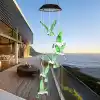 Coverzone Solar Bahçe Işığı Asma Led Işık – Renk Değiştiren Yeşil Kuş Tasarımı, Güneş Enerjisiyle Çalışan, Dış Mekan İçin Uygun, Balkon Teras Oda Süslemesi, MZ-305