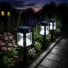 Panter Solar Bahçe Aydınlatması, Balkon Dekorasyonu, Güneş Enerjili Hareket Sensörlü, 3000K Sarı Gün Işığı Filament LED Dış Mekan Su Geçirmez Çim Yol Peyzaj Patika Aydınlatma Dekoratif Lamba 55 CM