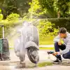 Bosch Professional Accessories yüksek basınçlı temizleyici için aksesuar (Bosch Fontus başlığı, püskürtme temizleme maddesi başlığı, şişe kapasitesi: 350 ml, kartonda)
