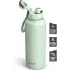 Stevig 1 Hand Leak-Proof Sızdırmaz Çelik Termos 1500 ML Smoke Green ST-256