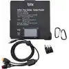 Bix 60W Katlanabilir Taşınabilir Solar Şarj Paneli IP67 Suya Dayanıklı USB-A USB-C ve DC Çıkışlı Power Station Uyumlu Kamp Karavan Outdoor Güneş Paneli