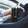 Any Morning Vaha 1200 ml Üç Kademe Çevirmeli Kapaklı Çift Katman Çelik Termos Mug Siyah SI2440217