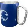 orcamp Karabinal Çelik Kupa Bardak, Dayanıklı Kamp Ekipmanları, Kamp Aksesuarları, Açık Hanana Sporları, Doğa Sporları, Yürüyüş, Sırt Çantasıyla Seyahat, Kamp Mutfağı, Kamp Malzemeleri, Mavi, Standart