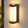 Lara 9W LED Dış Mekan Duvar Apliği – 3200K Gün Işığı, 830 Lümen, IP44, 220V, Bahçe Balkon ve Cephe Aydınlatma