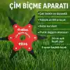 Eltos Çim Biçme Aparatı, 6 Bıçaklı, Ergonomik, Metal, Bahçe Tırpan Makinesi Ek Parça, CBA250