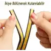 Orret Home Kapı ve Pencere Fitili – 2,80 m x 2 (Toplam 5,6 m) Pimapen İzolasyon Bandı, Soğuk Hava ve Toz Önleyici Yalıtım Fitili, Ses ve Isı Yalıtımı İçin Kendinden Yapışkanlı Conta (Kahverengi)