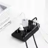 Termal Akım Korumalı, 10lu Priz Soketi, Isıya Dayanıklı Yapı, 10x Priz, 3x Usb, 1x Type-C Girişi, Çocuk Korumalı Çoğaltıcı, 2 Metre Uzatma Kablosu (16A/3680W)