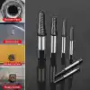 AEE® 6lı Profesyonel Vida Çıkarma Seti Kırık Civata Kılavuz Çıkarıcı Hasarlı Dönmeyen Sıkışmış Kırılmış Paslı Vida Sökme Aparatı Taşıma Kutulu