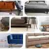 TİNEKE Robot Süpürge Mobilya Ayağı Ve Dolap Yükseltici Ayak Kaydırmaz Ve Yükseltici 4 Lü GRİ KARE (4 CM)