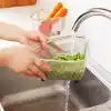 Deconox Paslanmaz Çelik Ayaklı Lavabo Çöp Süzgeci 18x13x10 Cm | Paslanmaz Çelik Ayaklı Lavabo Çöp Süzgeci - Hijyenik ve Pratik Çöp Süzme Çözümü!