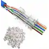 Alfais 4381 Yeni Nesil Delikli Cat6 Rj45 Konnektör Utp Jack (100 Adet)