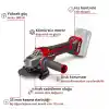 Einhell Professional Akülü Avuç Taşlama Makinesi TP-AG 18/125 CE Q Li