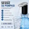 Ultra Sessiz Şarjlı Otomatik Damacana Su Pompası Yüksek Hızlı Akış 2000mAh Pil