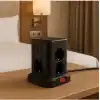 SMAYLİNG Kule Tipi Çoklu Priz - 3 USB-A + 1 Type-C Çıkışlı, Akım Korumalı, Tek Tuş Kontrollü Masaüstü Priz