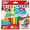 Carioca Jumbo Süper Yıkanabilir Keçeli Boya Kalemi 12Li