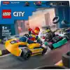 LEGO City Go-Kartlar ve Yarış Sürücüleri 60400