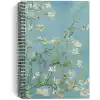 Vincent Van Gogh/Almond Blossom,1890 | Spiralli Defter 01 | A5 | Çizgisiz | 100 Sayfa | Sanat
