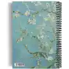 Vincent Van Gogh/Almond Blossom,1890 | Spiralli Defter 01 | A5 | Çizgisiz | 100 Sayfa | Sanat