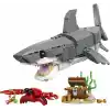 LEGO Creator Acımasız Köpek Balığı ile Hazine Sandığı 31381