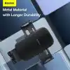 Baseus Metal Age II Gravity Araç Telefon Tutucusu, Havalandırma Izgarası için Otomatik Kilitlemeli Metal Araç Telefon Sabitleyici, Dikey ve Yatay Izgara Uyumlu, 4.7-6.7 inç Uyumlu, Siyah