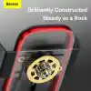 Baseus Metal Age II Gravity Araç Telefon Tutucusu, Havalandırma Izgarası için Otomatik Kilitlemeli Metal Araç Telefon Sabitleyici, Dikey ve Yatay Izgara Uyumlu, 4.7-6.7 inç Uyumlu, Siyah